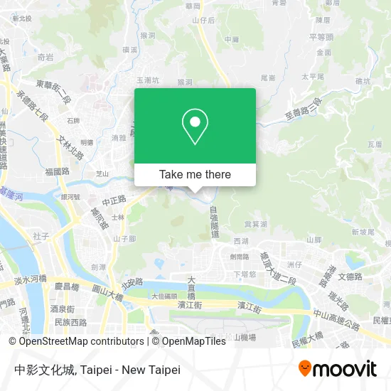 中影文化城 map