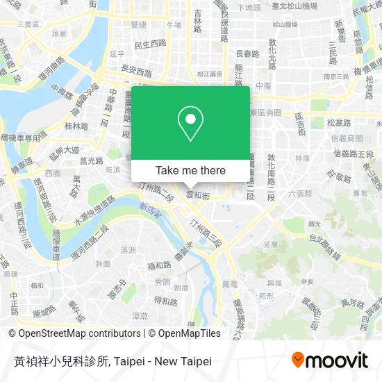 黃禎祥小兒科診所 map
