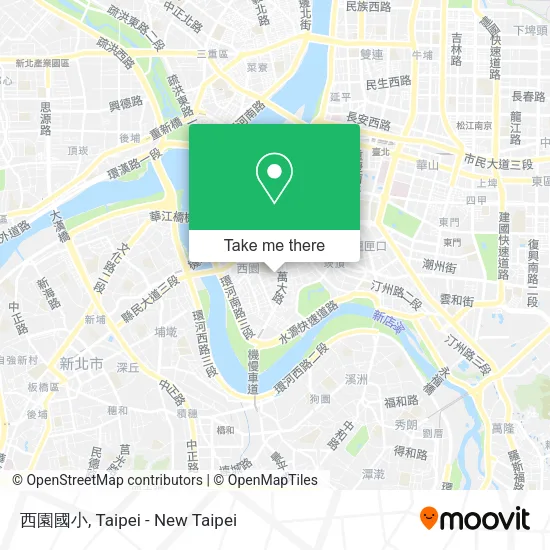 西園國小地圖