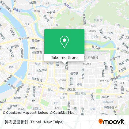 昇海棠國術館 map