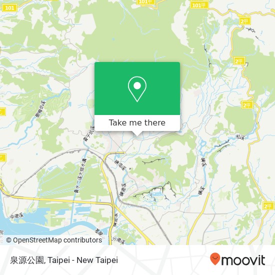 泉源公園 map