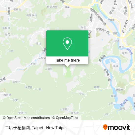 二叭子植物園 map