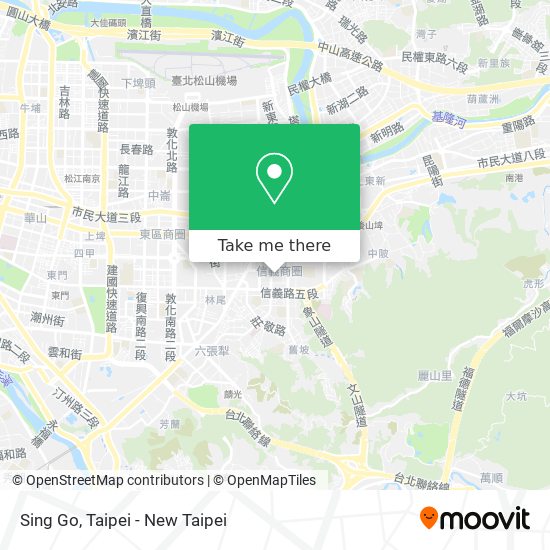 Sing Go map