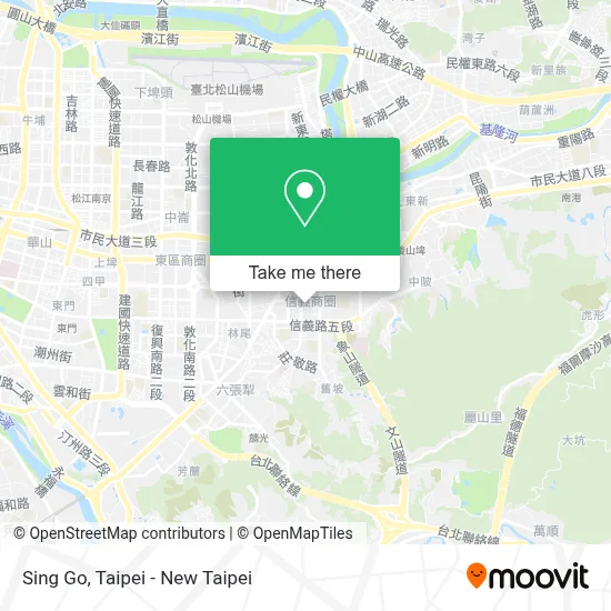 Sing Go map