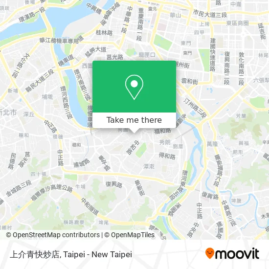 上介青快炒店 map