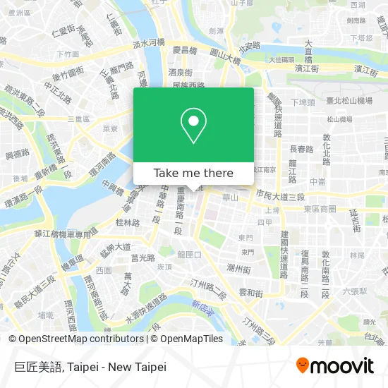 巨匠美語 map