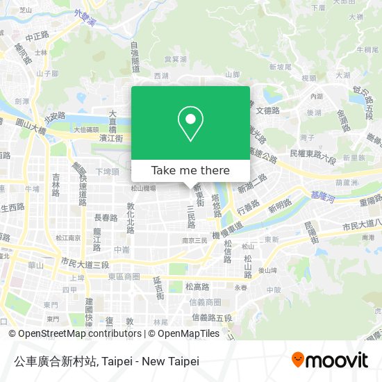 公車廣合新村站 map