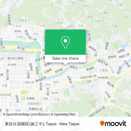 東區社福園區(施工中) map