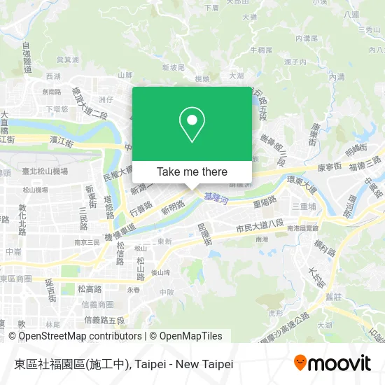 東區社福園區(施工中) map