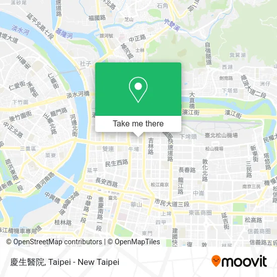 慶生醫院 map