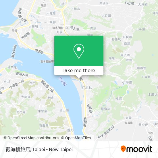 觀海樓旅店 map