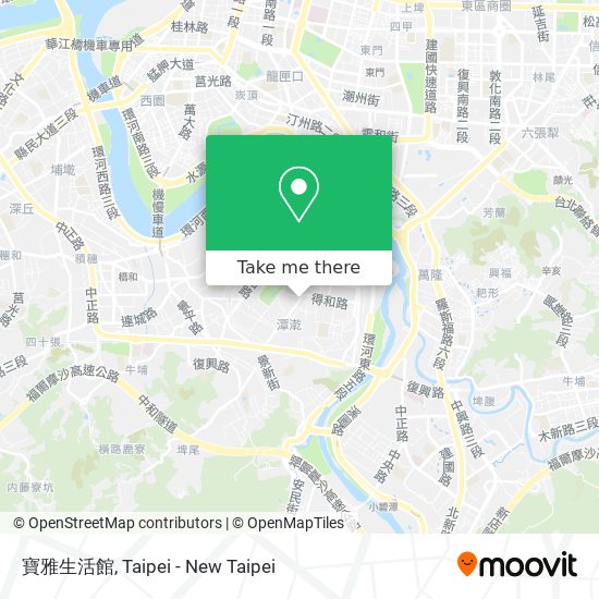 寶雅生活館 map