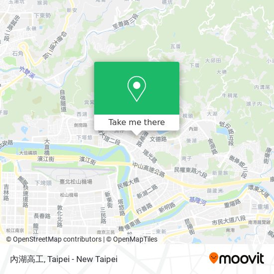 內湖高工 map