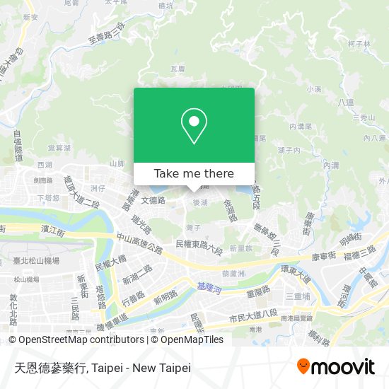 天恩德蔘藥行 map