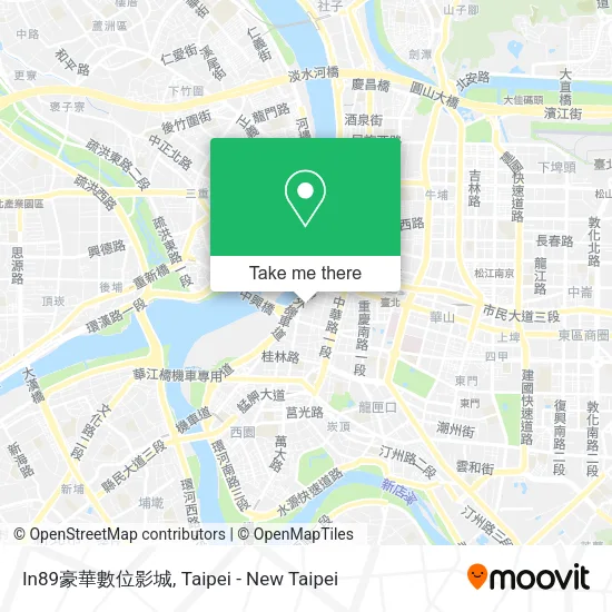 In89豪華數位影城 map