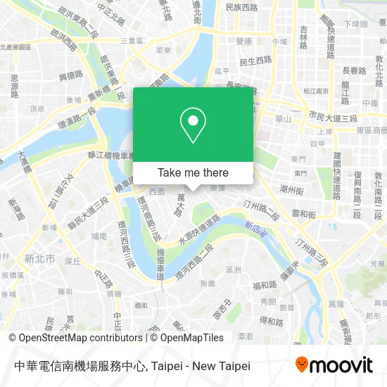 中華電信南機場服務中心地圖