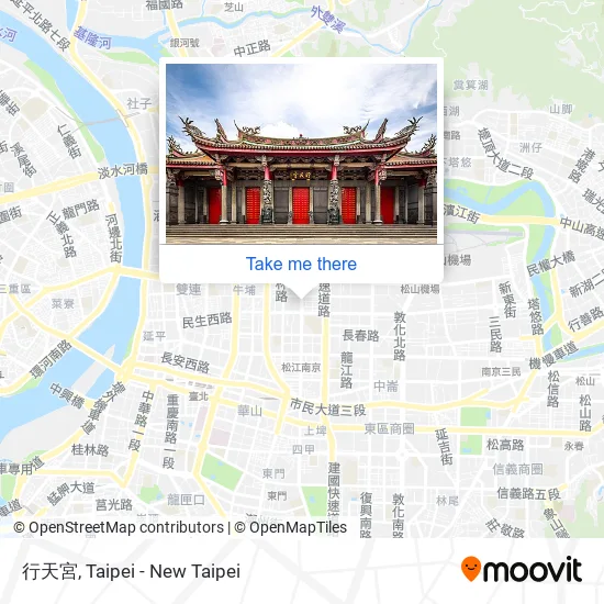 行天宮地圖