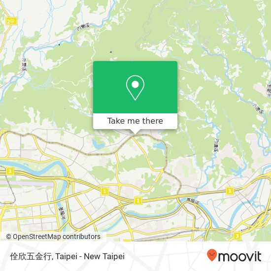 佺欣五金行 map