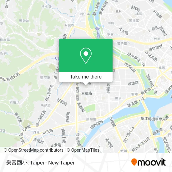 榮富國小地圖