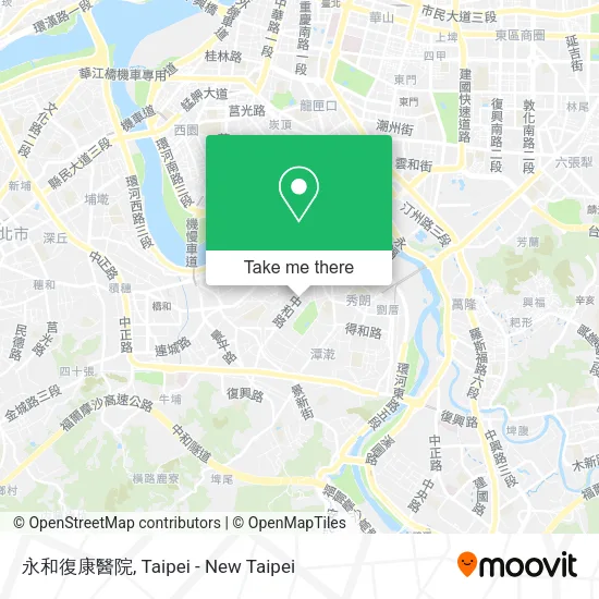 永和復康醫院地圖