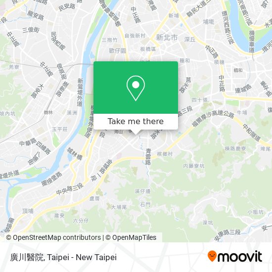 廣川醫院 map