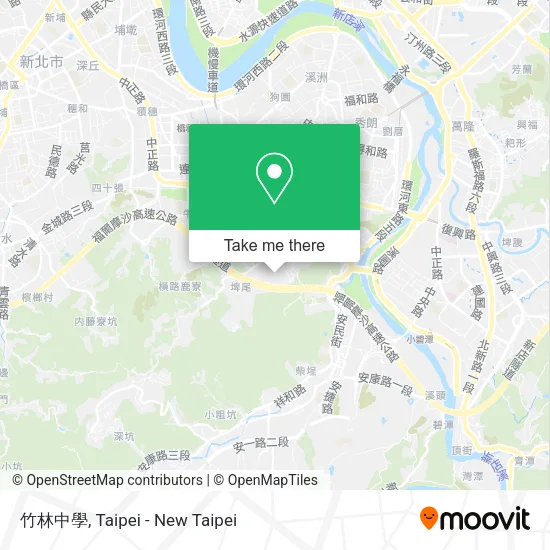竹林中學地圖