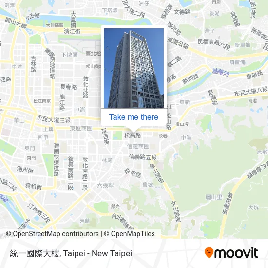 統一國際大樓 map