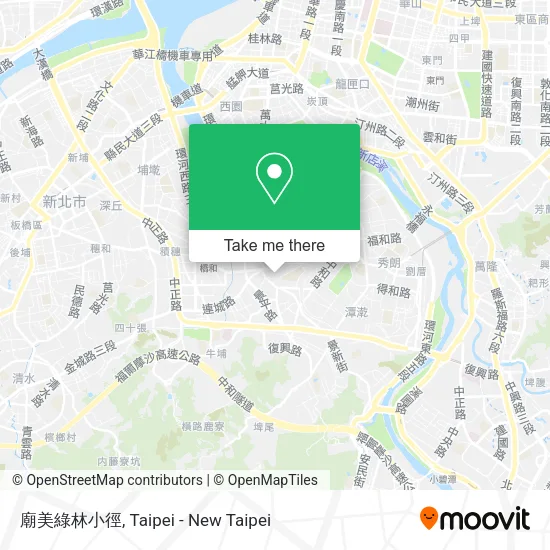廟美綠林小徑地圖