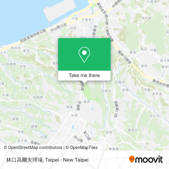 林口高爾夫球場地圖