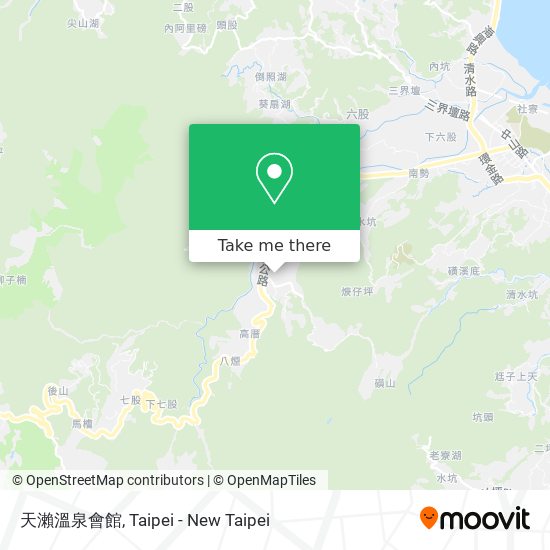 天瀨溫泉會館 map