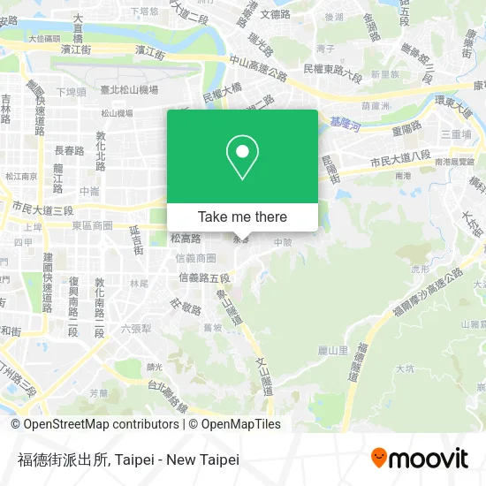 福德街派出所地圖