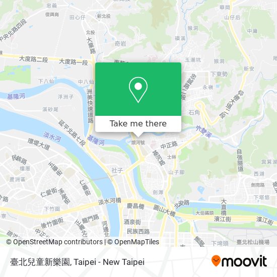 臺北兒童新樂園 map