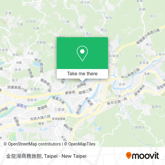 金龍湖商務旅館地圖