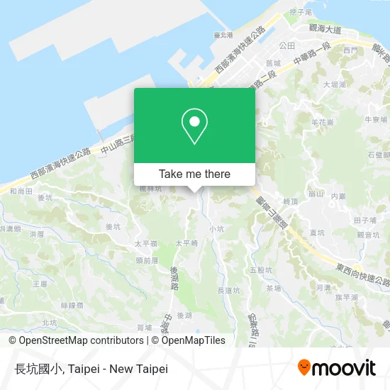 長坑國小地圖