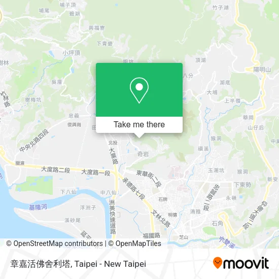 章嘉活佛舍利塔地圖