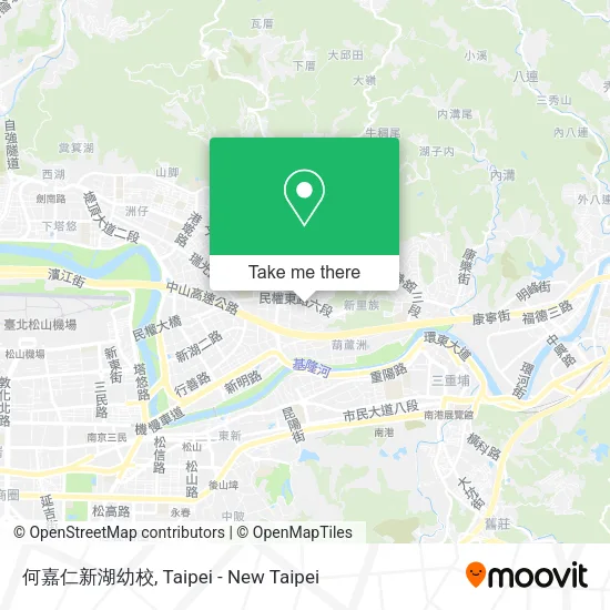 何嘉仁新湖幼校地圖