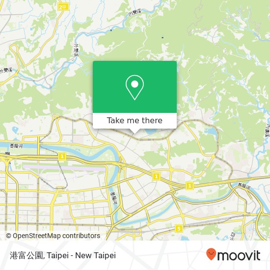 港富公園 map