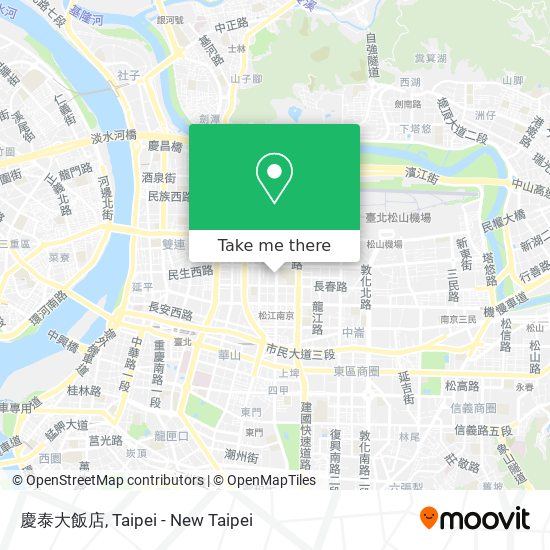 慶泰大飯店 map