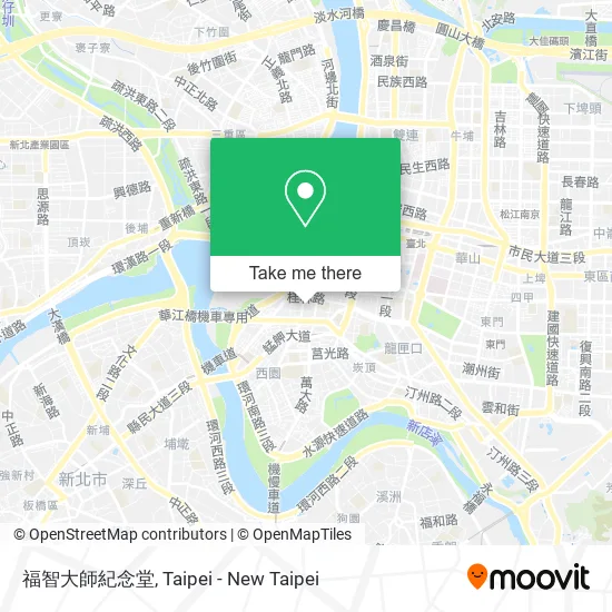 福智大師紀念堂地圖