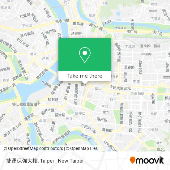 捷運保強大樓地圖