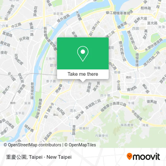 重慶公園地圖