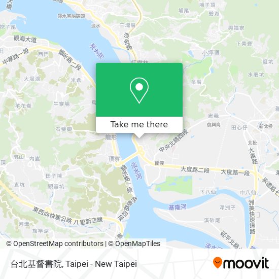 台北基督書院地圖