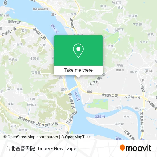 台北基督書院地圖