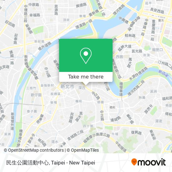 民生公園活動中心 map