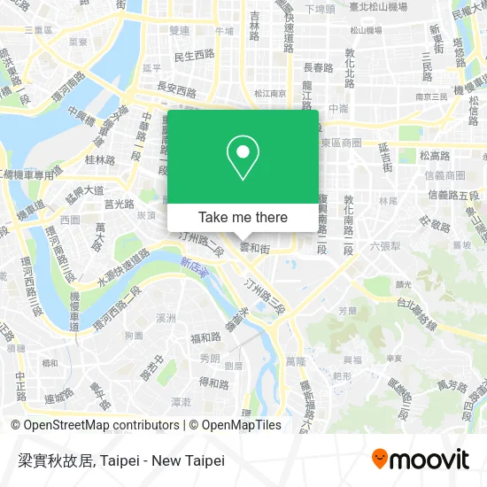 梁實秋故居地圖