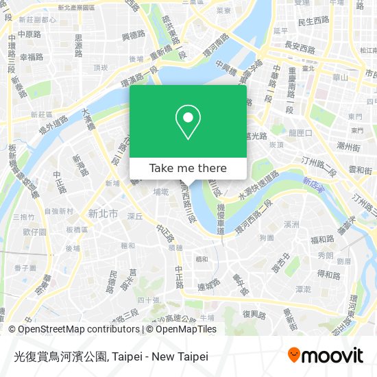 光復賞鳥河濱公園 map