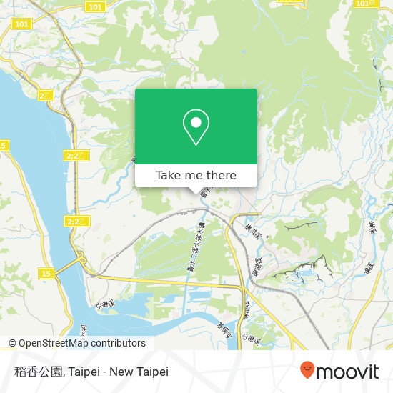 稻香公園 map