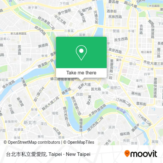 台北市私立愛愛院地圖