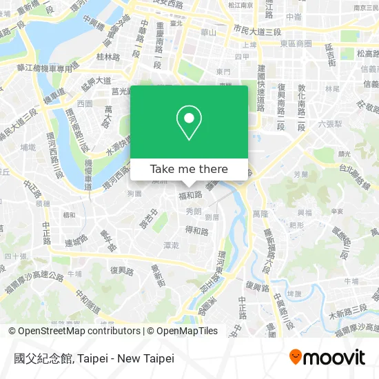 國父紀念館 map
