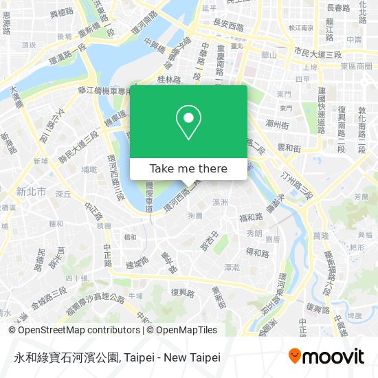 永和綠寶石河濱公園 map